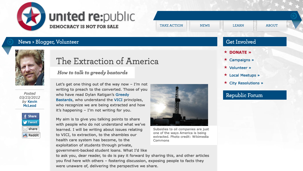The Extraction of America