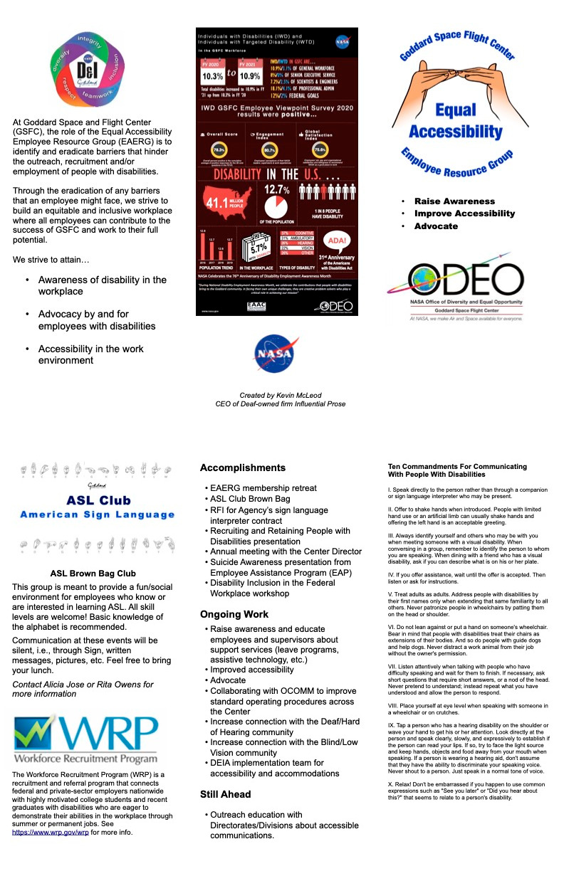 Goddard Space Flight Center Brochure